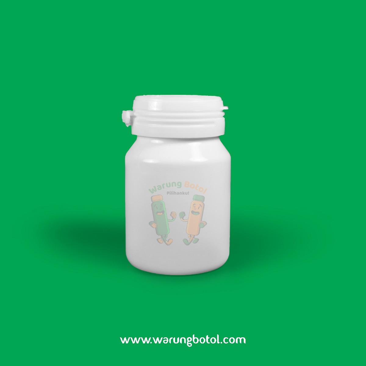 distributor jual botol plastik untuk obat kimia tablet kapsul herbal 30ml putih murah terdekat bandung jakarta bogor bekasi